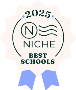 2025 Niche Best Schools badge